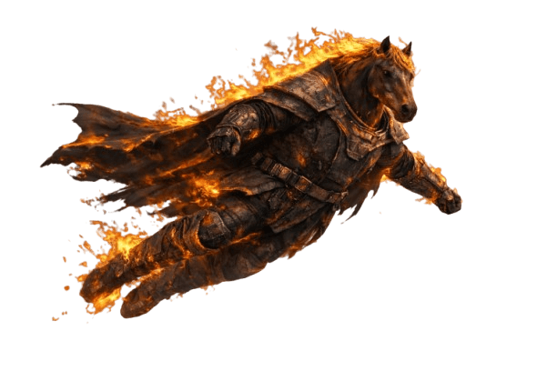 FIREHORSE FLYYN soaring through the sky